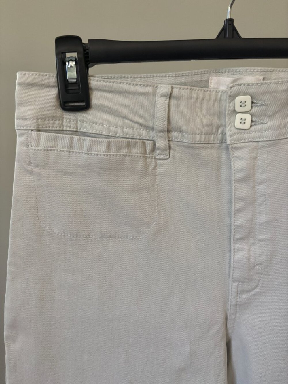 unpublished Gemma Crystal High-Rise Wide Leg Cropped Jeans Size 30/10 NWT - Picture 2 of 7